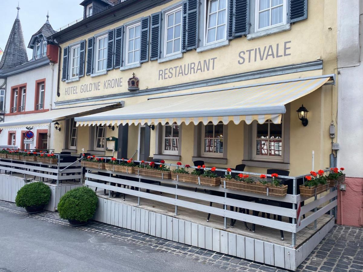 Hotel Gold'Ne Krone Oppenheim Exteriör bild